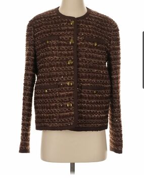 NWT Fabrique Designed By Alex Rotin Women's Boxy Tweed Jacket. Small.